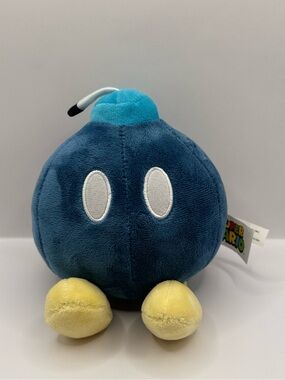 Super Mario Bros Bob Omb Plush Stuffed Animal Figure